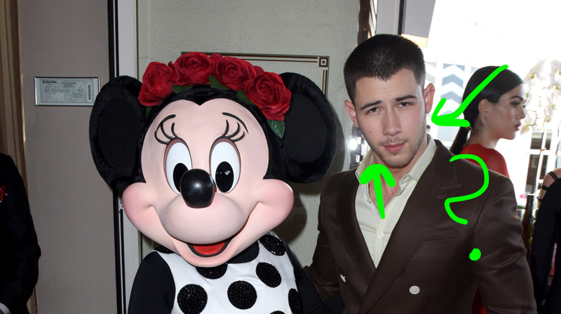 Illustration for article titled Can You Find Nick Jonas's Mustache?
